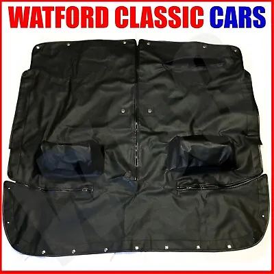 MG Midget 1275 And 1500cc   Full Tonneau Cover BLACK With Headrests • $99.50