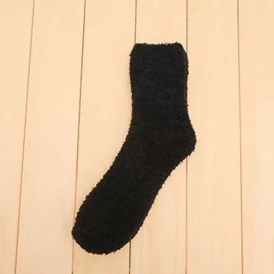  3 Pairs Soft Slippers Home For Men Sleeping Socks Thicken Winter • $10.04