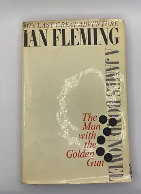 2 Ian Fleming James Bond Books Thunderball Man With The Golden Gun W/dj • $34.99