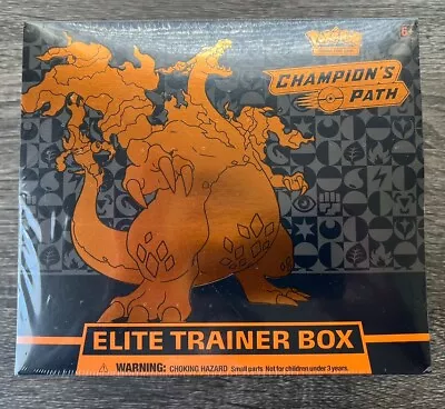 Pokemon TCG: Champion's Path CHARIZARD Elite Trainer Box ETB New FACTORY SEALED • $51