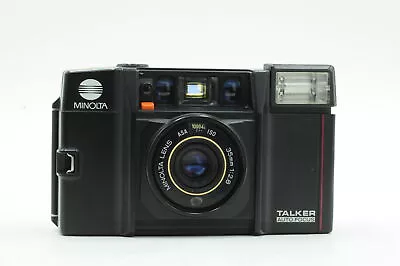 Minolta Talker 35mm Film Point And Shoot Camera W/35mm F2.8 Lens *Read #549 • $34.65