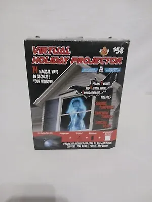Virtual Holiday Projector Mr. Halloween Kit Atmos FX Decorations - EUC - TESTED  • $54.99
