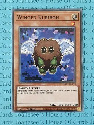 Winged Kuriboh HAC1-EN013 Yu-Gi-Oh Card 1st Edition New • £0.99