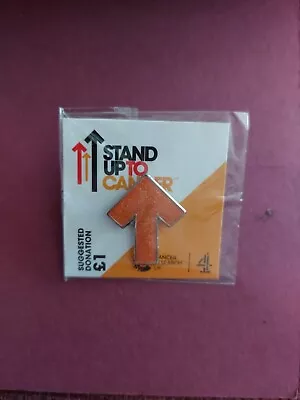 H/Stand Up To Cancer Pin Badge • £2