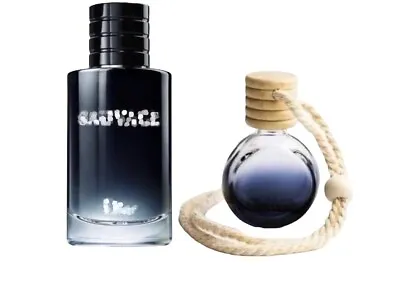 Savage Car Air Freshener Oil Diffuser Inspired Elegant 10ML Bottle ✅ • £5.49