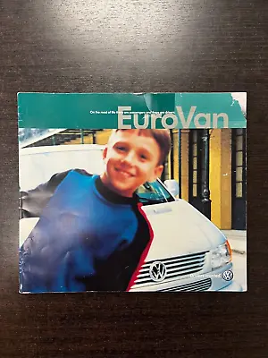 Vintage Volkswagen Eurovan Dealer Sales Brochure Promotional VW • $12.50