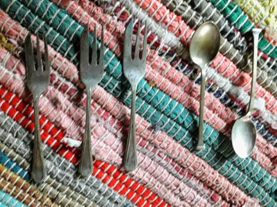 £15 • Buy Collectable Vintage Silver Plate Hallmarked Teaspoons Cake Forks Antique