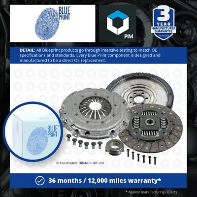 Dual To Solid Flywheel Clutch Conversion Kit ADV183059 Blue Print Set Quality • $248.59