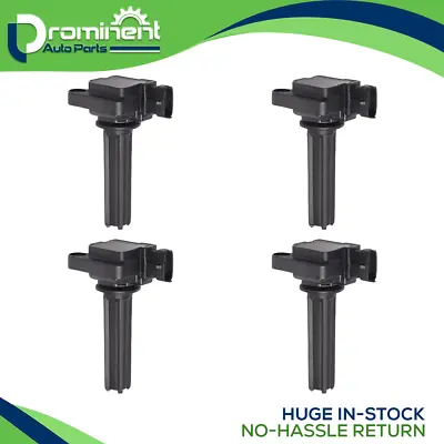 Set Of 4 Brand New Ignition Coils Pack Kit For 03-11 Saab 9-3 2.0L Turbo UF526 • $46.98