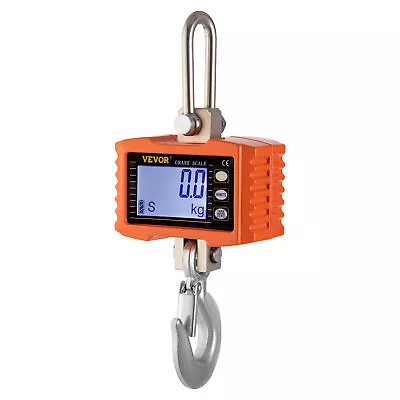 VEVOR 2200LBS/1000KG Hanging Scale LED Digital Industrial Heavy Duty Crane Scale • $50.39