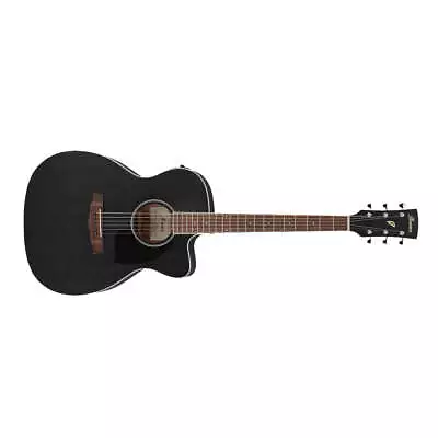 Ibanez PC14MHCE Acoustic Guitar Grand Concert Weathered Black W/ Pickup & Cutawa • $517.95