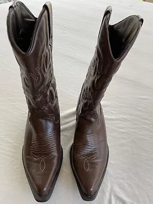 Womens Brown Western Madden Girl Boots Size 7 • $19.92