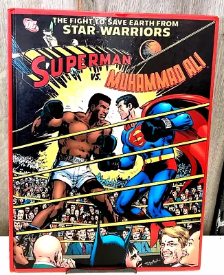 SIGNED Superman Vs. Muhammad Ali SEALED OVER-SIZED GIANT SIZE HC Comics • $549.99