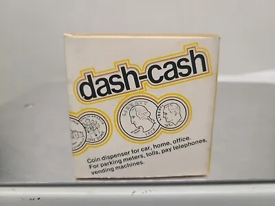 Vintage Dash-cash Coin Dispenser Original Box، New! Old Stock • $10.49