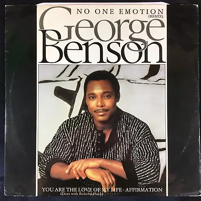 George Benson No One Emotion 12'' Vinyl Warner Brothers Records W8863t 1985 Soul • $6.30