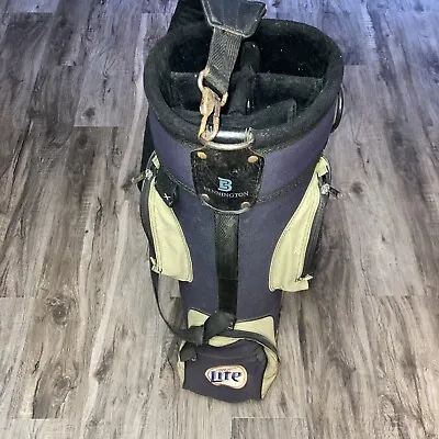 Miller Lite Golf Club Bag With Shoulder Carry Strap By Bennington • $22.99