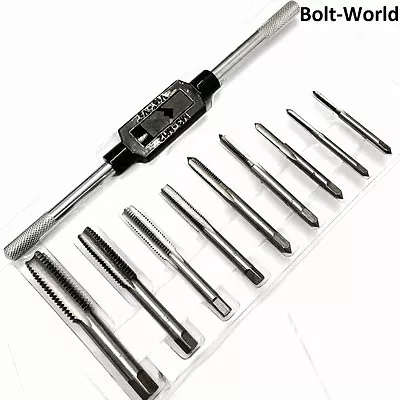 £8.49 • Buy 10 Pcs Metric Steel Tap And Die Wrench Thread Repairs M3 M4 M5 M6 M8 M10 M12
