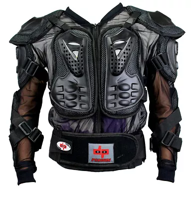 CE Approved Perrini Full Body Armor Motorcycle Jacket  • $64.99