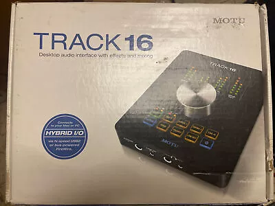 Motu Track16 Digital Mixing Console Includ All Cables And Free Extra Breakout! • $249.99