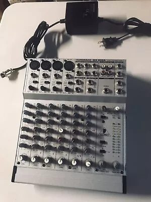 BEHRINGER Eurorack MX 802A-ULN 8 Channel Mixer Powers On But NOT Fully Tested • $0.01