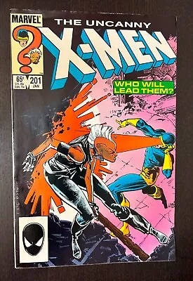 UNCANNY X-MEN #201 (Marvel Comics 1986) -- 1st Appearance CABLE (Baby) -- VG • $7.99