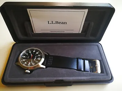 LL Bean Men's Katahdin 42mm Field Watch • $160