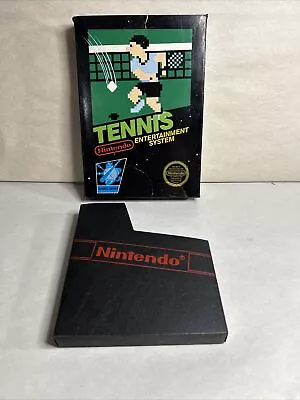 Tennis 5 Screw NES Nintendo Hangtab Black Box Circle Seal (Read Discription!) • $7.50