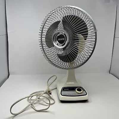 Vintage Sears 9  Oscillating Electric Fan Blades Model 453-800012 TESTED • $13.50