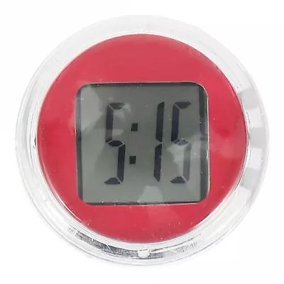 Motorcycle Mini Digital Clocks Clock Universal Stick-on Motorbike Handlebar D... • $18.25