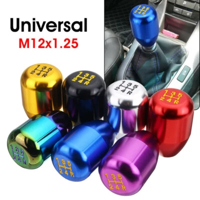 $15.98 • Buy 5 Speed Manual Aluminum Weighted Shift Knob Short Gear Shifter Knob