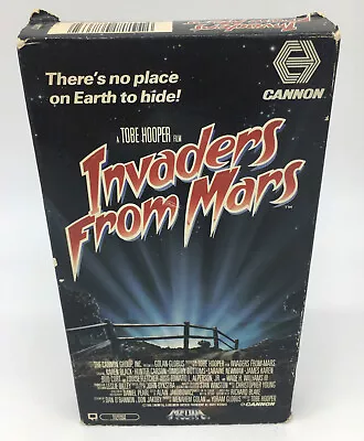 Invaders From Mars (VHS 1986) Cannon Tobe Hopper Media • $9.99