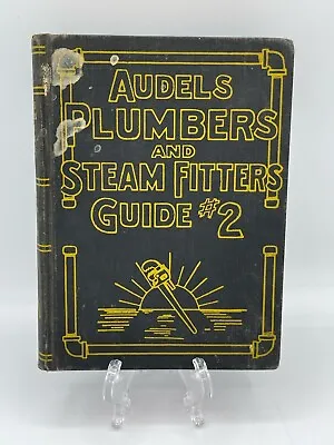 Audels Plumbers And Steam Fitters Guide #2 1960 Hardcover • $8.49