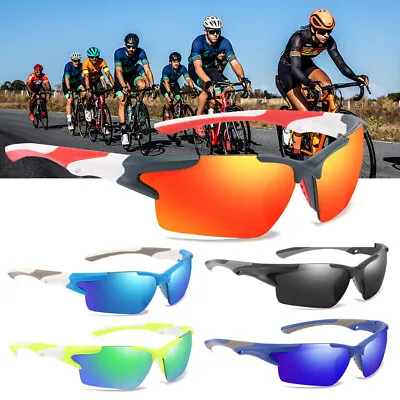 $14.99 • Buy Polarized Sunglasses Mens Sport Running Fishing Golfing Driving Glasses AU
