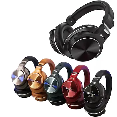 £16.99 • Buy Wireless Bluetooth Headphones Over-Ear Noise Canceling All Devices UK