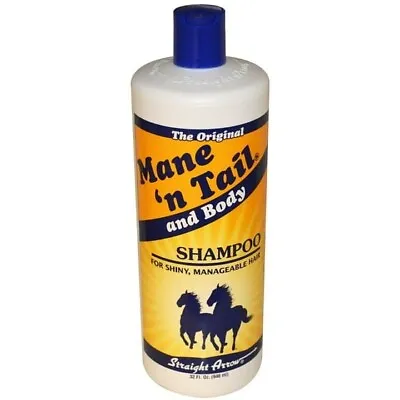 Mane 'N Tail And Body Shampoo 32 Oz. For Horses Small Pet And Human Use • $13.55