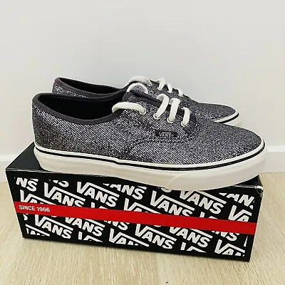 Vans Childrens Shoes Brand New In Box Glitter Kids Size 3 Sneakers • $40