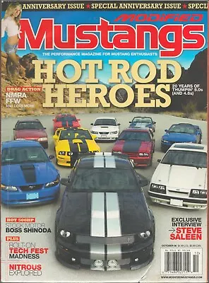 Modified Mustangs Magazine October 2006 VG • $5.95