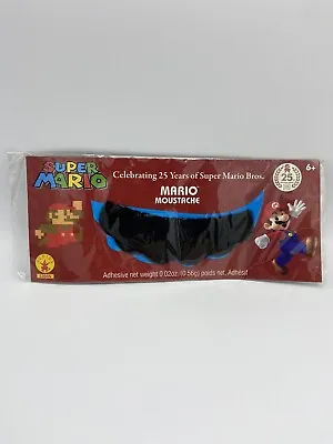 Limited Edition Super Mario 25th Anniversary Mustache 2010 • $12.50