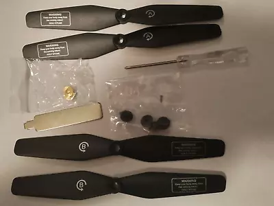 Holy Stone HS120D Drone 4 Blades(2 As 2 Bs) 4 Caps 4 Washers 2 Tools BLACK • $14.99