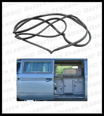 1980-91 VW Vanagon Sliding Door Weatherstrip Seal Volkswagen T25 251843792B • $215