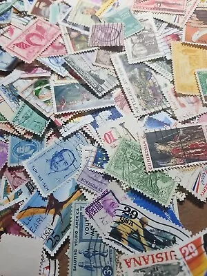 WW Stamp Mixed Lot 1000+ 2 Oz Packet Stamps Off Paper • £4.75