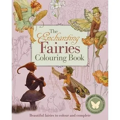 Margaret Tarrant : The Enchanting Fairies Colouring Book FREE Shipping Save £s • £2.75