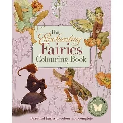 The Enchanting Fairies Colouring Book (Colouring Books)-Margaret Tarrant-Paperba • £3.49