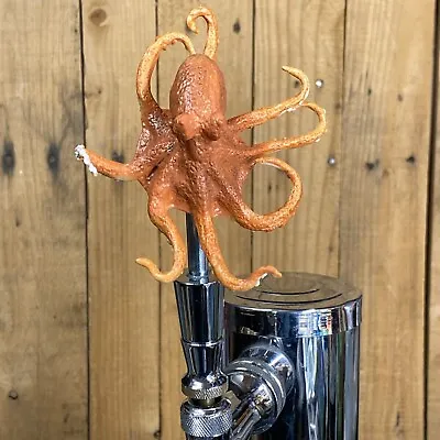 Octopus Beer Tap Handle Mini Pull Knob Aquarium Sea Life Animal Kegerator Ocean • $39.99