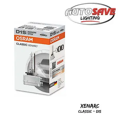 OSRAM Xenarc Classic Xenon Car Headlight Bulbs D1S Fitting (Single) *NEW STOCK* • $36.71