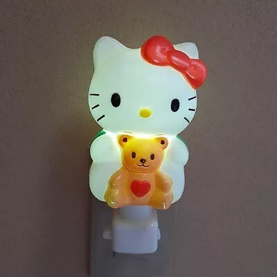 Sanrio Hello Kitty Lamp Light 90's Limited Rare Retro Vintage Tiny Cham Japan • £116.38