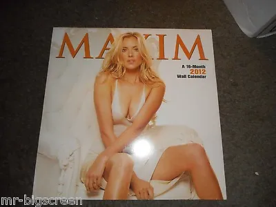 Maxim - 2012 Wall Calendar - Brand New & Sealed! • $30