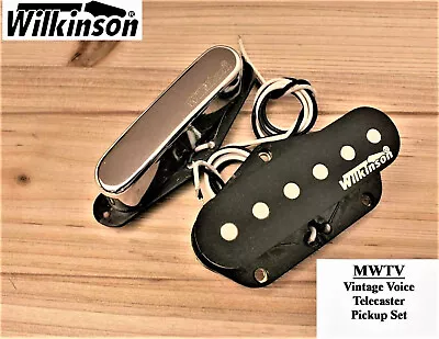 Wilkinson Vintage Voice Pickups For Telecaster Tele MWVT • $32.95