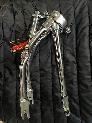 12 Lowrider Classic C Spring Fork 1 Inch Chrome. Bike Bicycle  Chrome Steel • $50