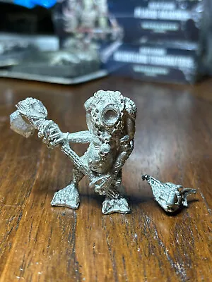 Warhammer Fantasy Old World Stone Troll Pewter Assembled Unpainted • $31.99